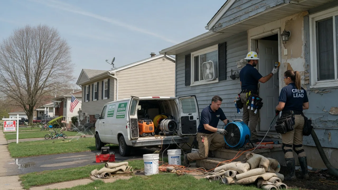 Flood Cleanup in Fort Loudon, PA near me